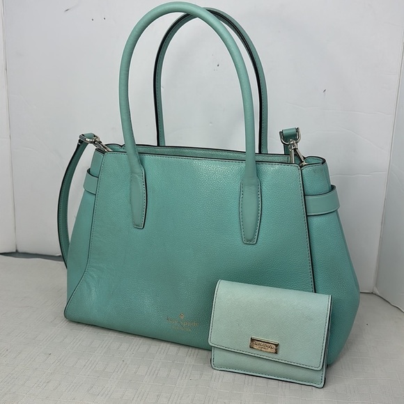 Kate spade card holder wallet in aqua - Picture 8 of 8